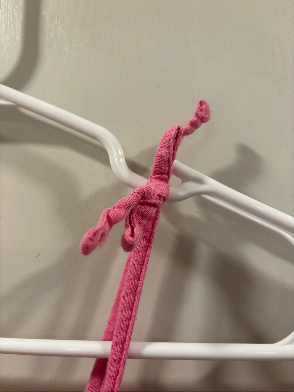 Old Navy Bright Pink Girls' Tie-Shoulder Romper